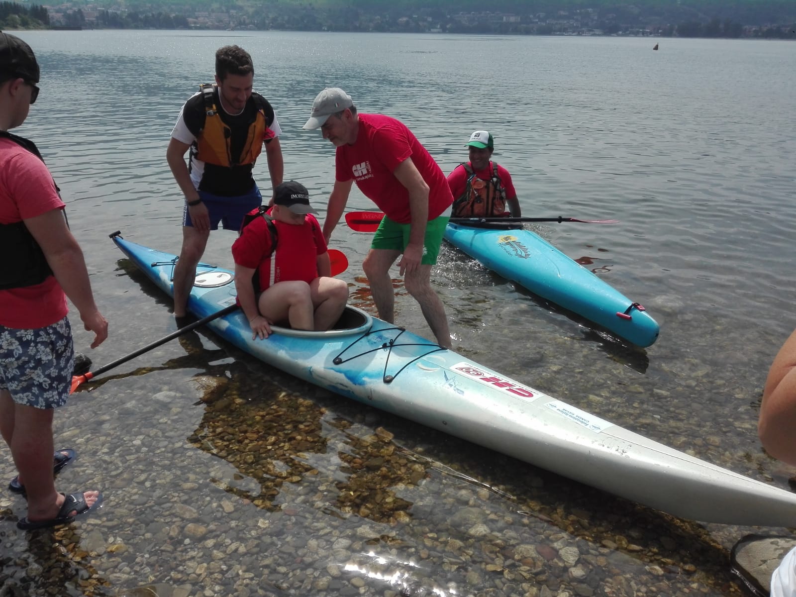 In Kayak a Vercurago